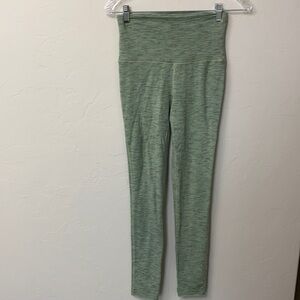 Free People movement green leggings size small
